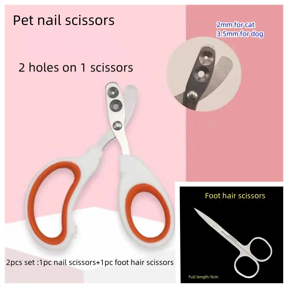Professional Pet Grooming Scissors Set for Dogs