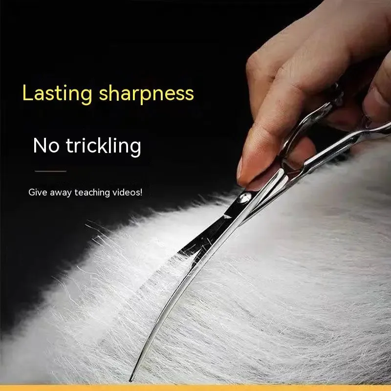 Professional Pet Grooming Scissors Set for Dogs