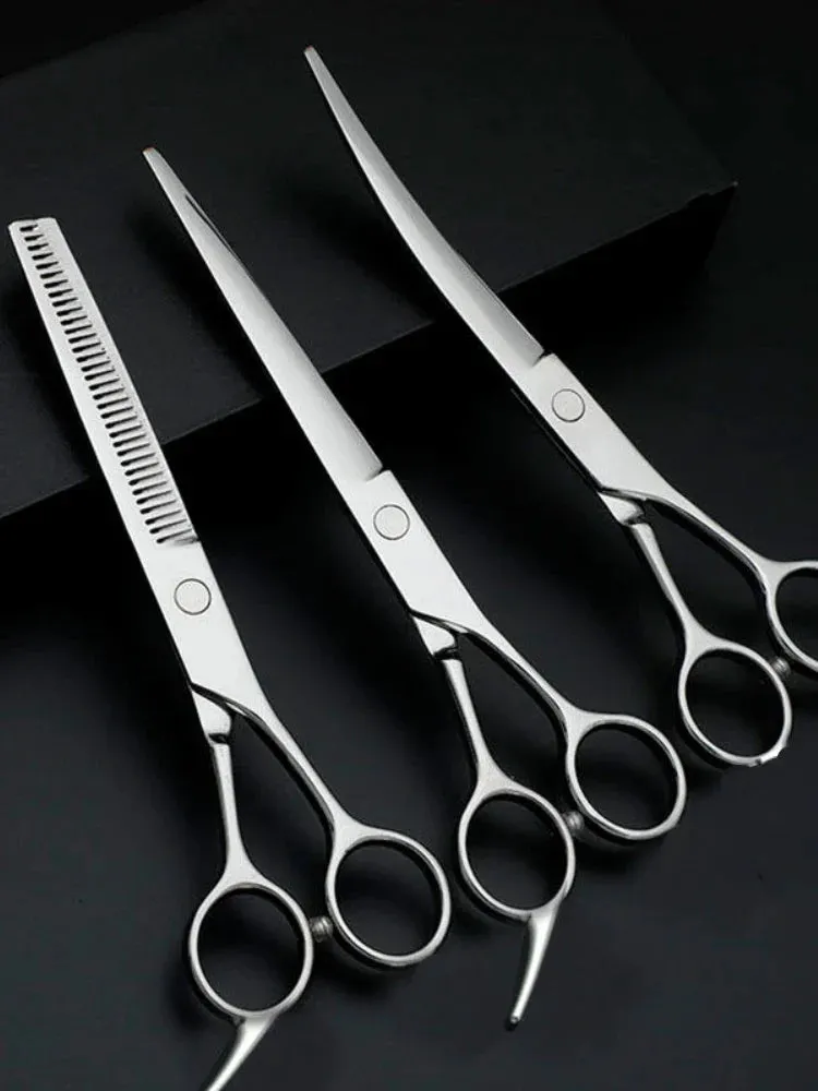 Professional Pet Grooming Scissors Set for Dogs