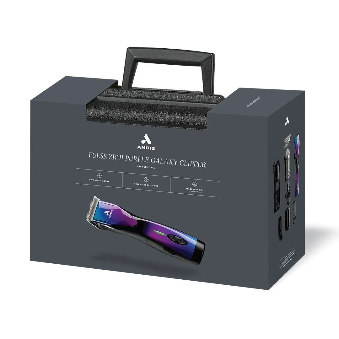 Pulse ZR II - Purple Galaxy Limited Edition Clipper by Andis