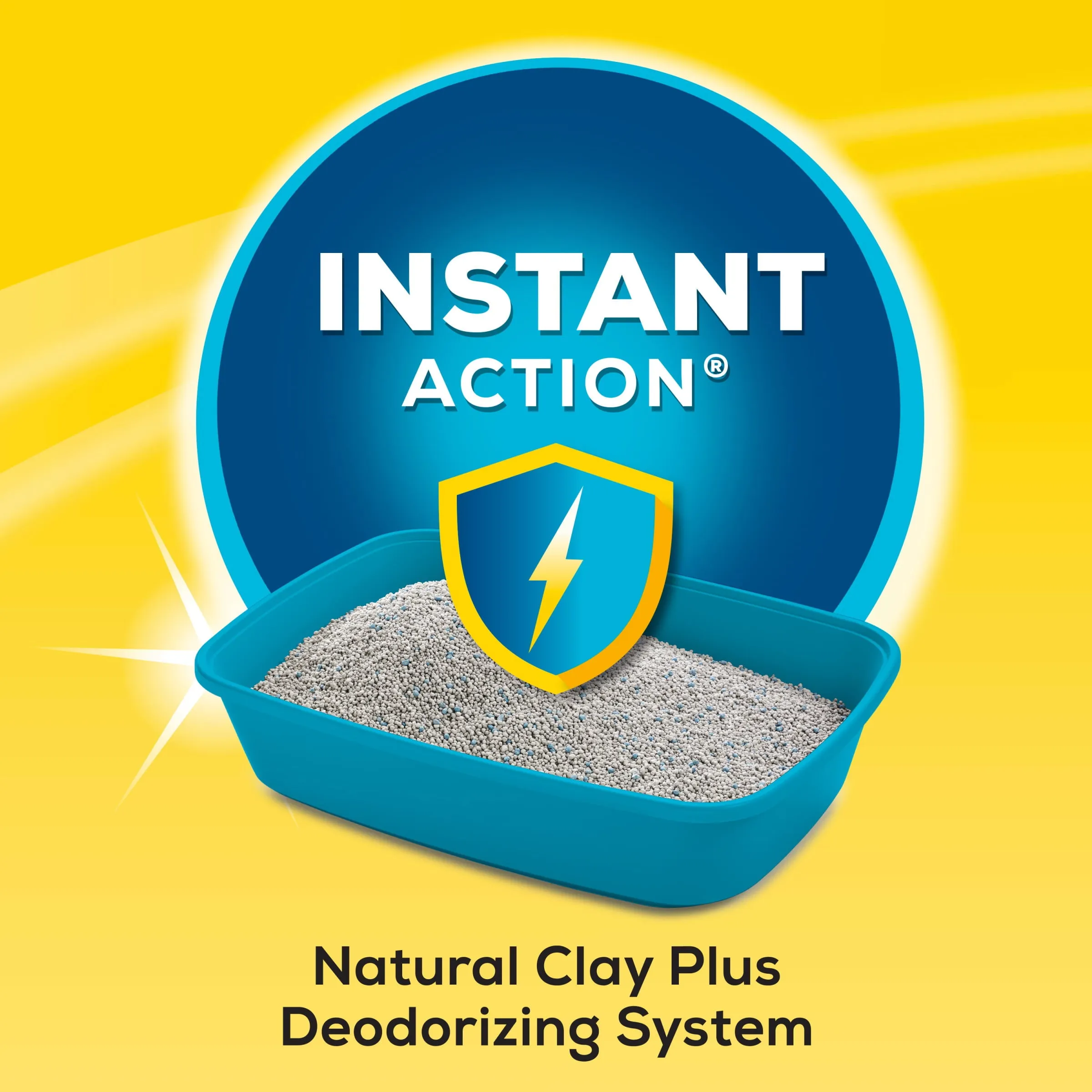 Purina Tidy Cats Clumping Cat Litter, Instant Action Multi Cat Litter, 20 lb. Jug