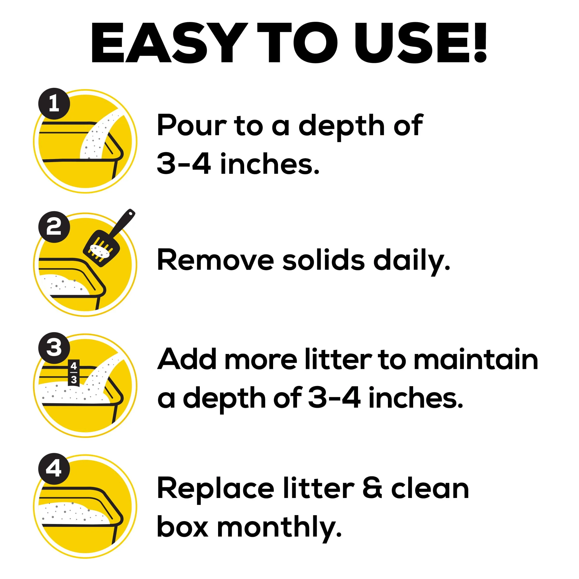 Purina Tidy Cats Clumping Cat Litter, Instant Action Multi Cat Litter, 20 lb. Jug