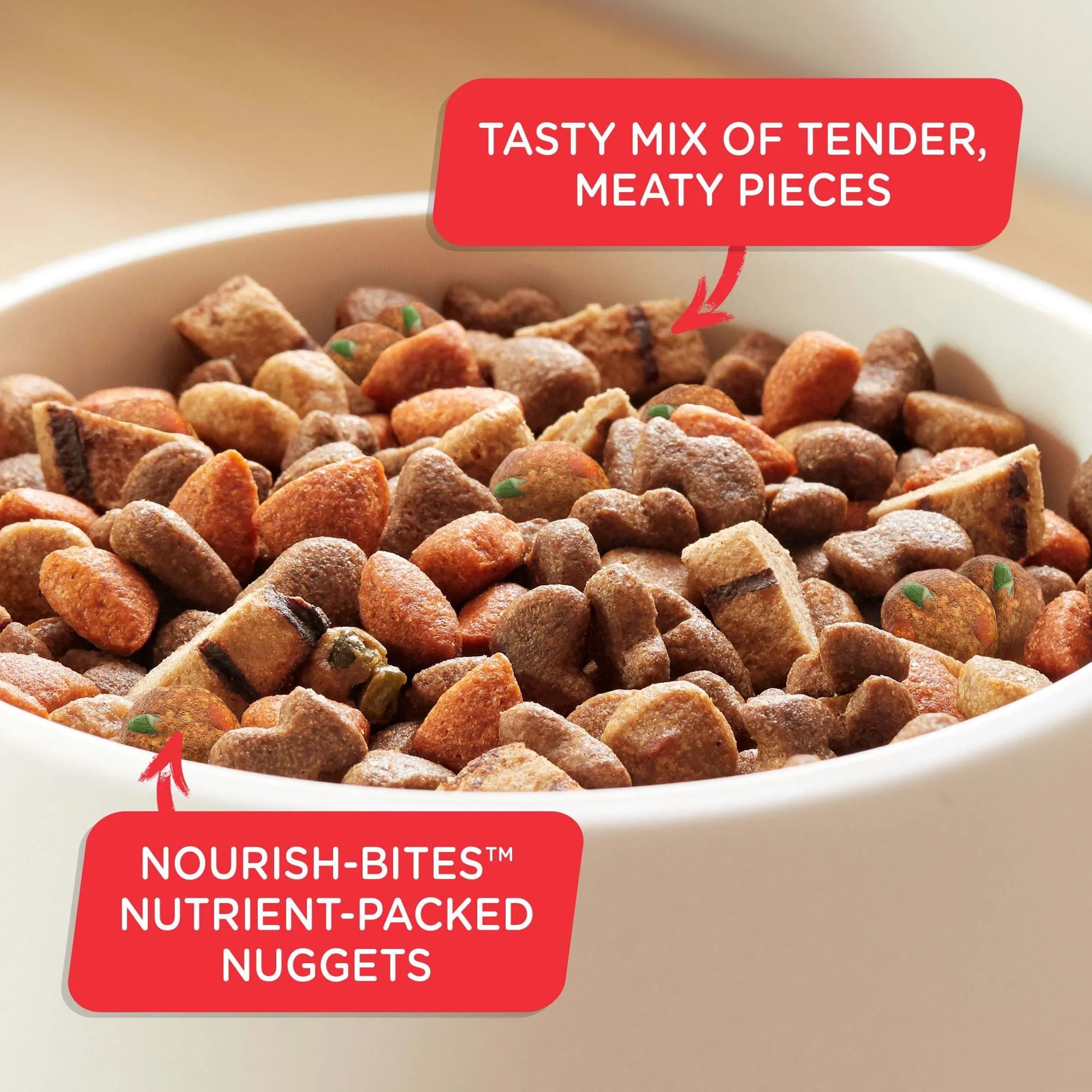 Rachael Ray Nutrish Big Life Dry Dog Food for Big Dogs, Hearty Beef, Veggies & Brown Rice Recipe, 14 lb Bag