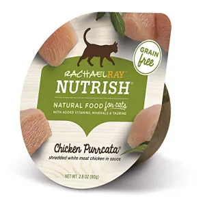 Rachael Ray Nutrish Chicken Purrcata Natural Grain-Free Wet Cat Food Trays - 2.8 Oz - Case of 12