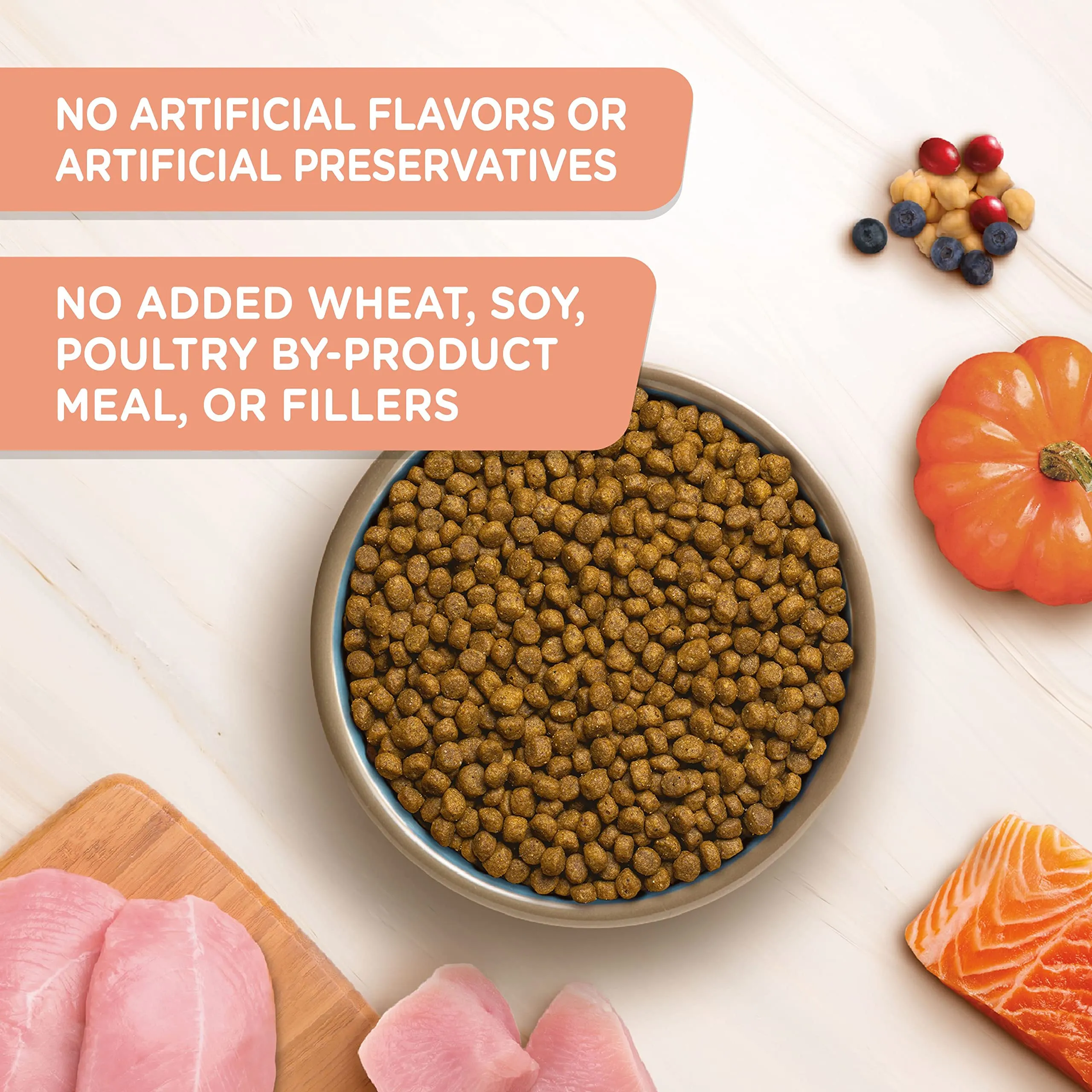 Rachael Ray Nutrish Inner Health Turkey and Salmon with Chickpeas Recipe Dry Cat Food - 3 Lbs