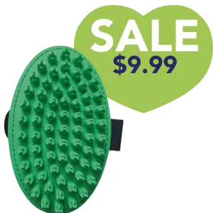 Rubber Mitt Green by Artero