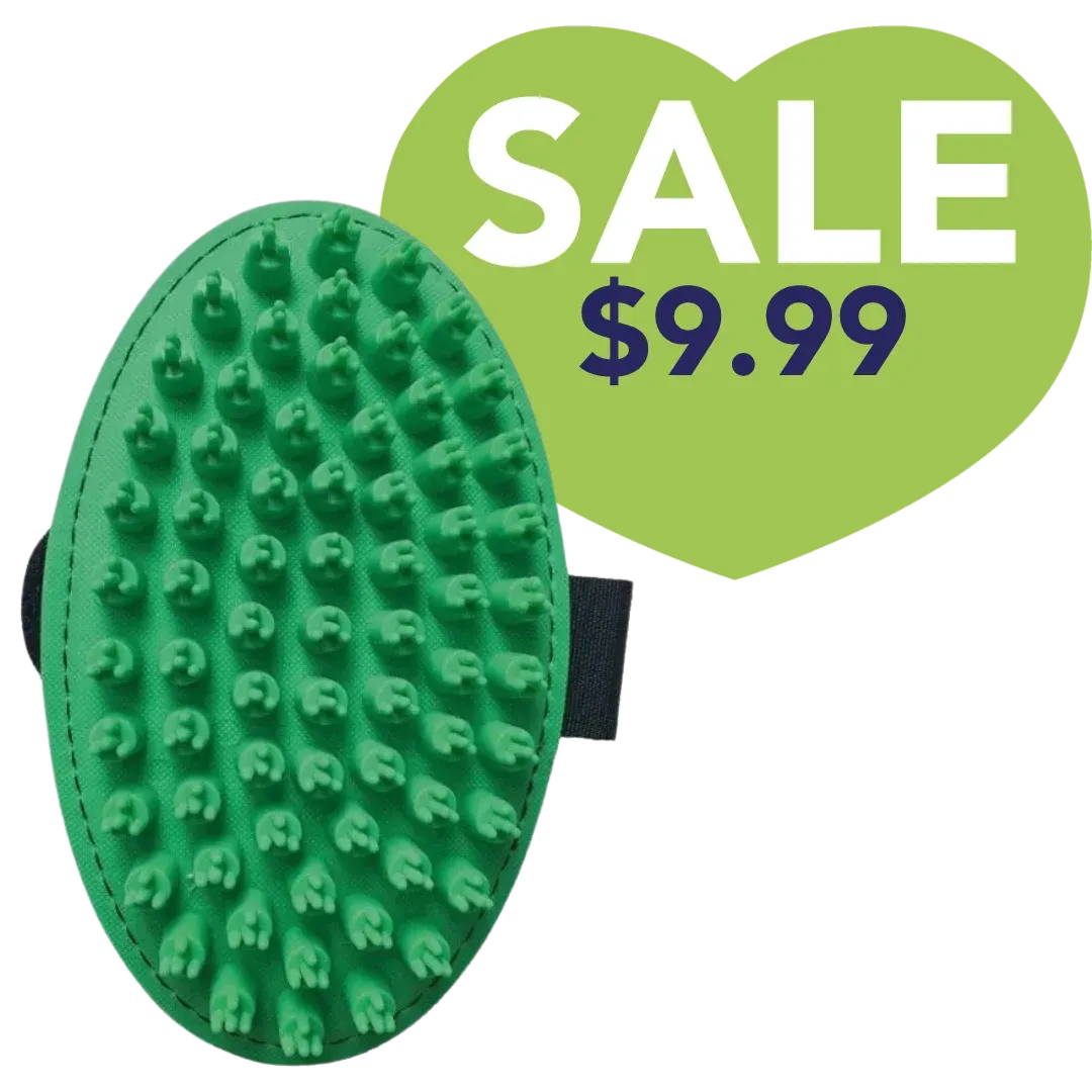 Rubber Mitt Green by Artero