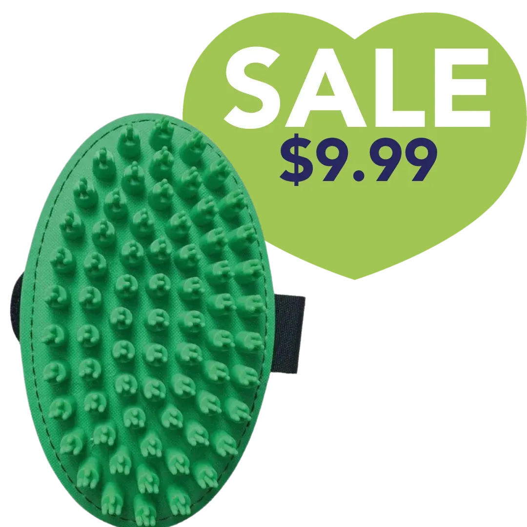 Rubber Mitt Green by Artero