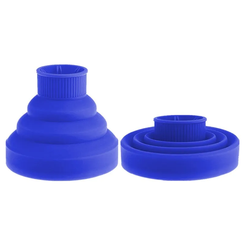 Silicone telescopic folding hood blowing hair