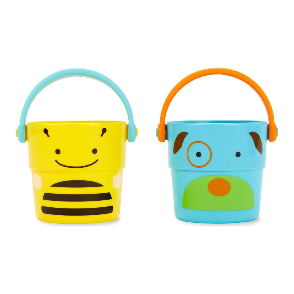Skip Hop Moby Fun-Filled Bath Toy Bucket Gift Set