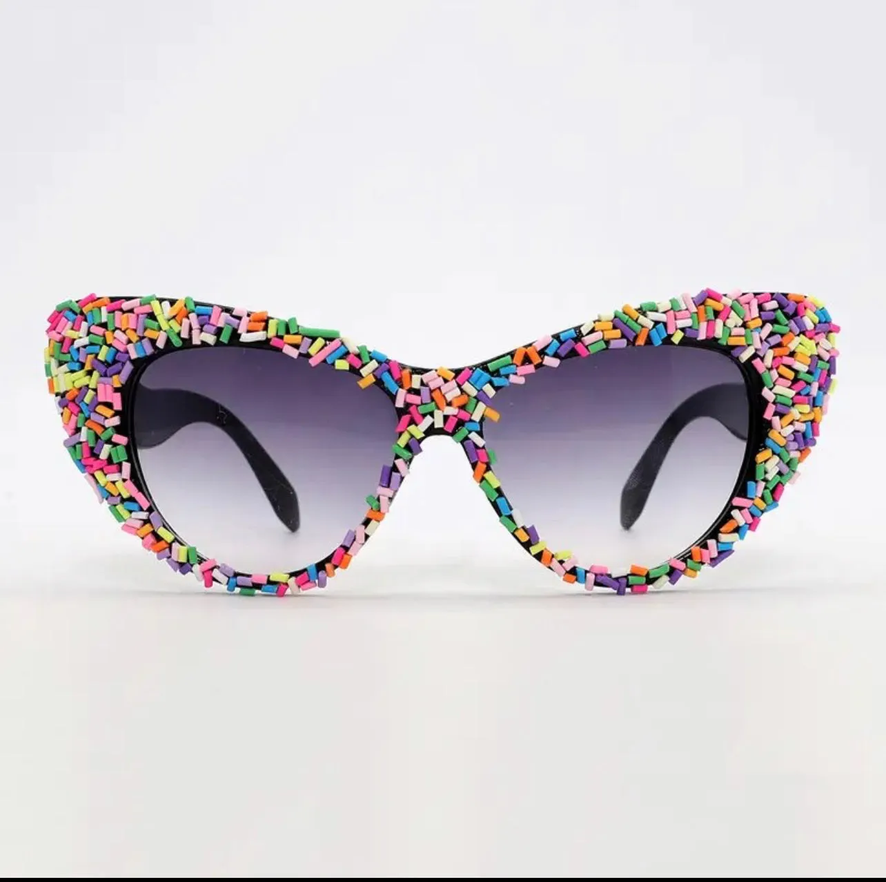 Sprinkle Me Down Cat Eye Sunglasses