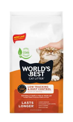 World's Best Cat Litter - Low Tracking & Dust Control Cat Litter