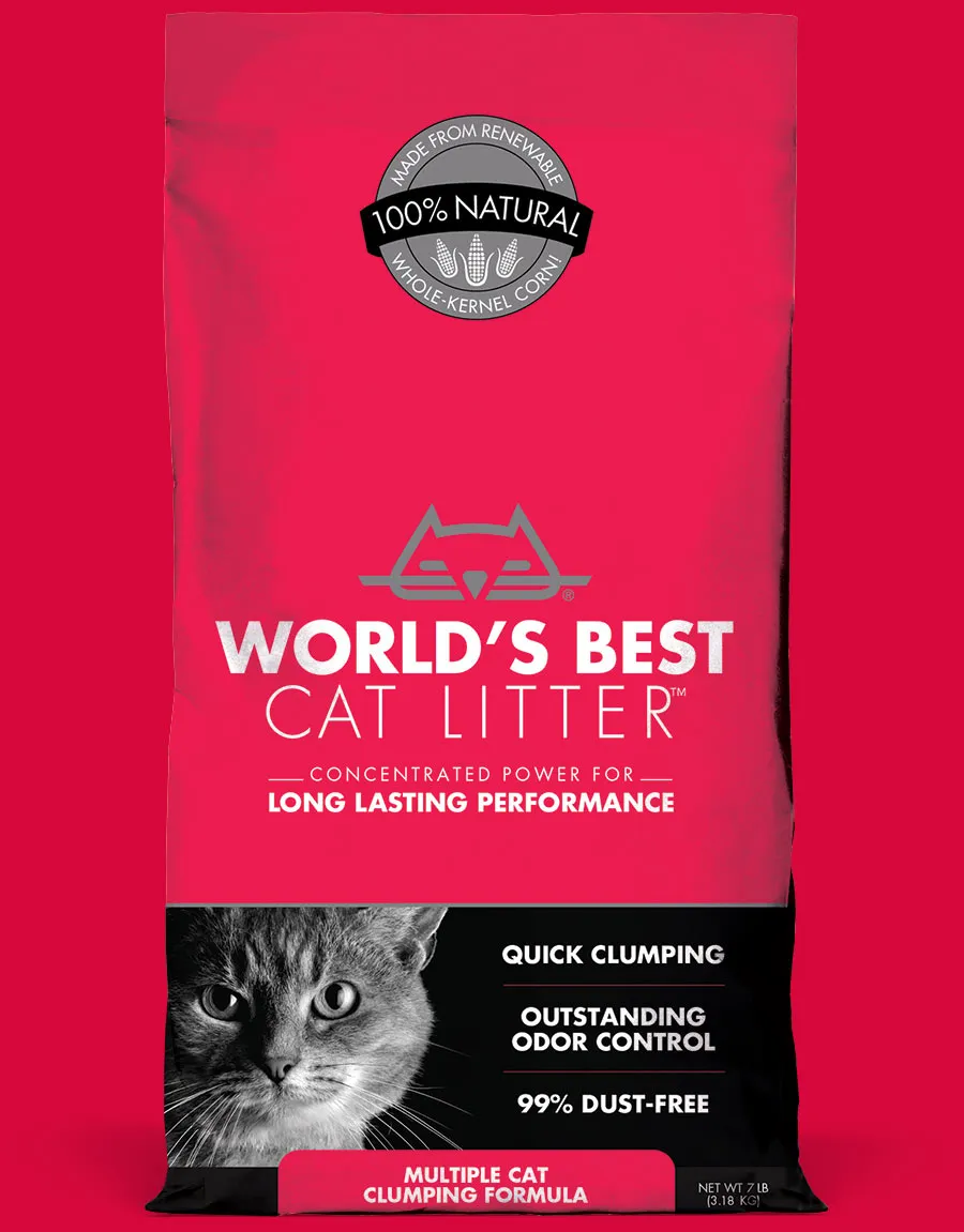 World's Best Cat Litter Multiple Cat Formula