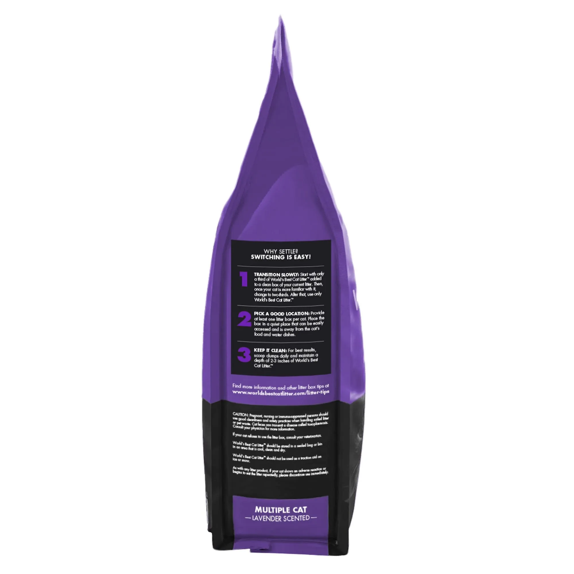 Worlds Best Lavender Scented Clumping Cat Litter 6.35kg^^^
