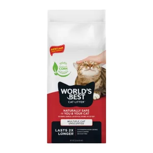 World's Best Multi-Cat Unscented Litter