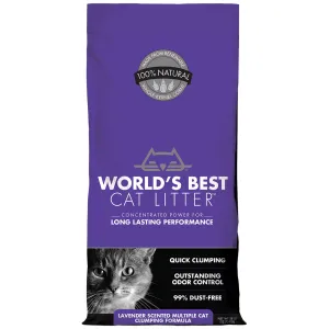 Worlds Best Multiple Cat Lavender Scented Litter